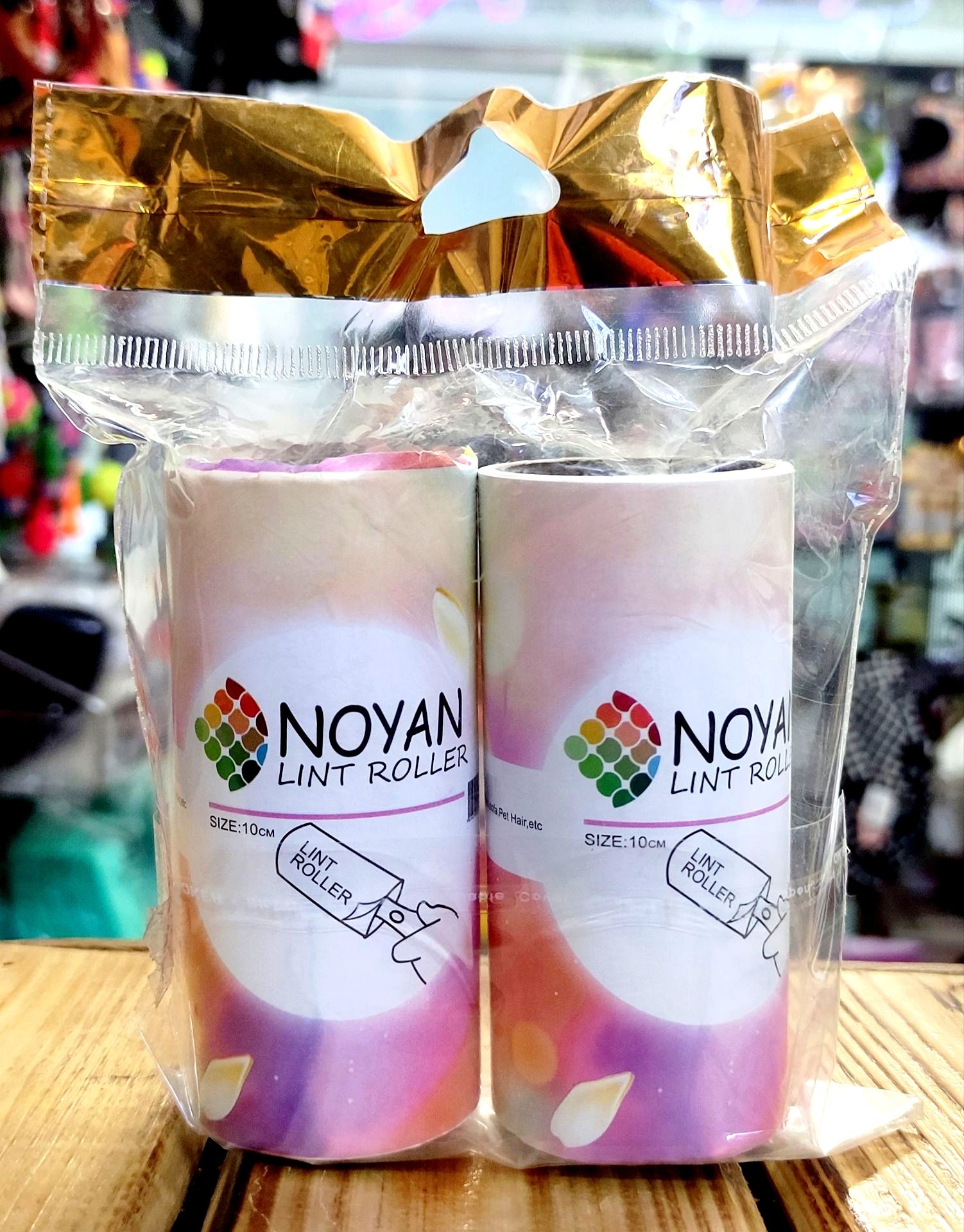 یدک ( چسب ) پرزگیر لباس ۵۰ برگی - بسته دو عددی برند نویان Noyan